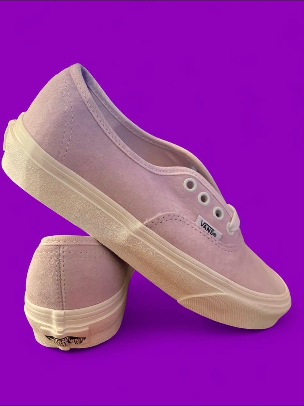 Vans Low-Top Sneakers in Pale Pink